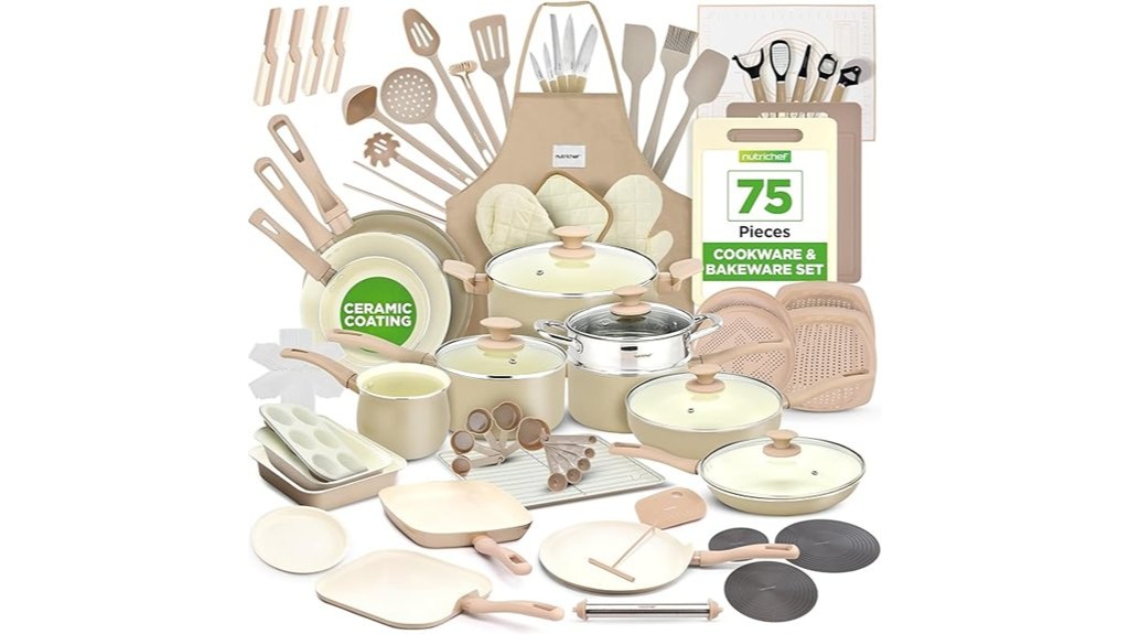 non stick ceramic cookware set
