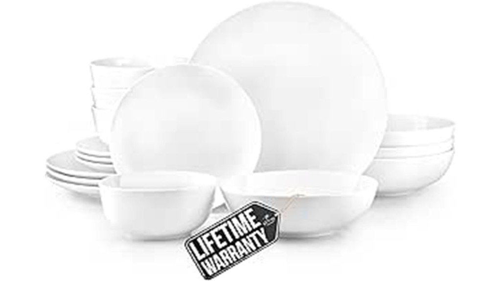 porcelain dinnerware set service