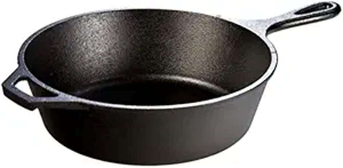 pre seasoned cast iron skillet