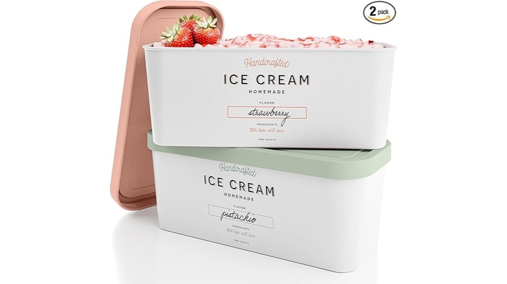 reusable ice cream tubs