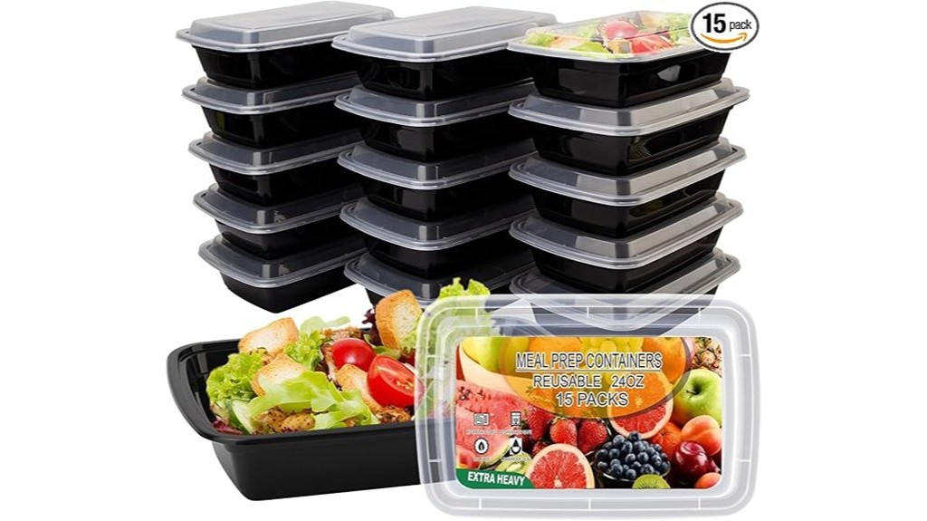 reusable meal prep containers