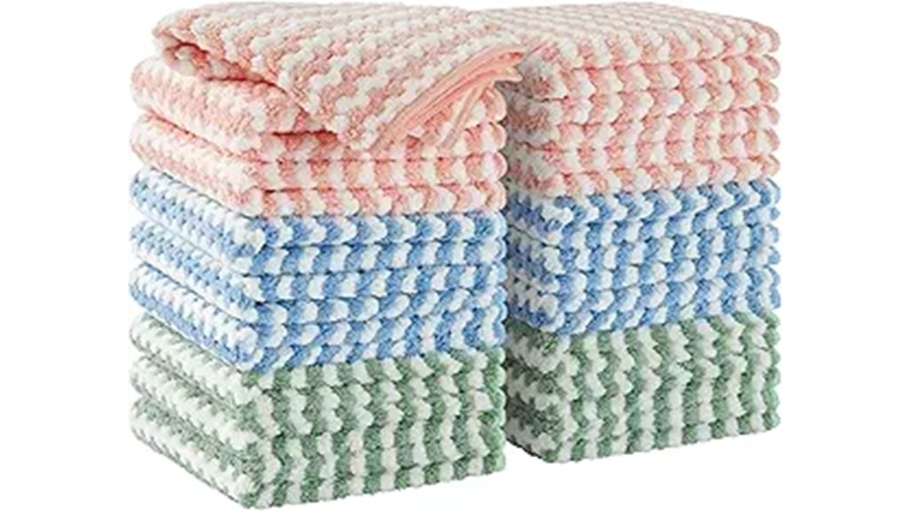 reusable microfiber cleaning cloths