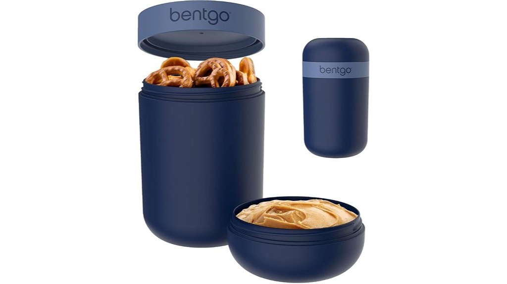 15 Best Leakproof Food Containers for Travel: Keep Your Meals Fresh on the Go 13 reusable navy snack container