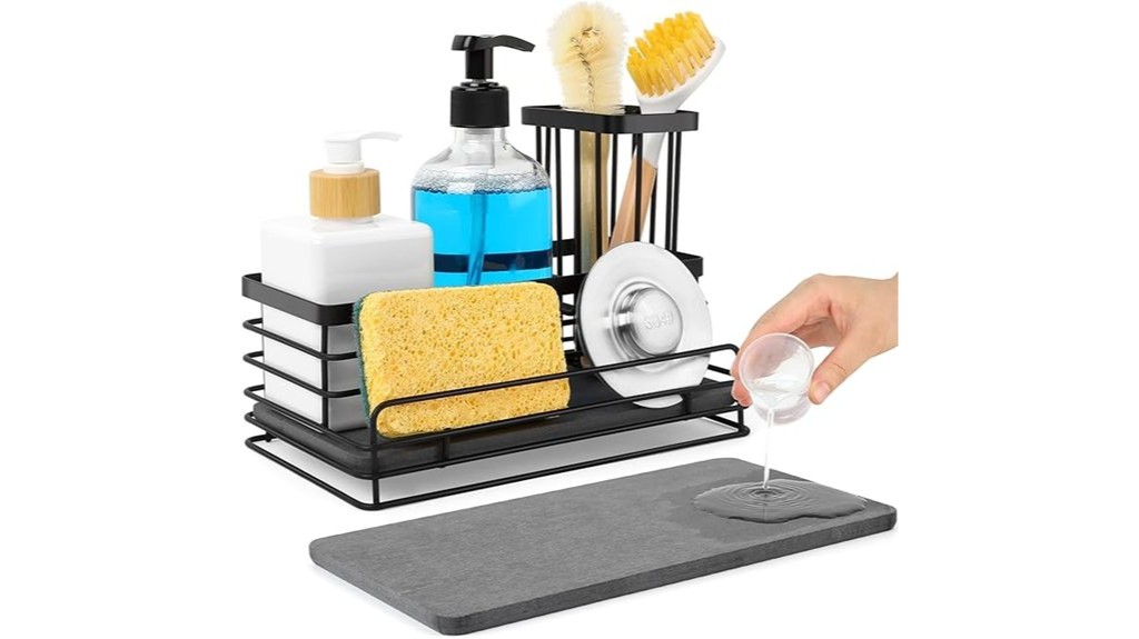 rustproof kitchen sink caddy