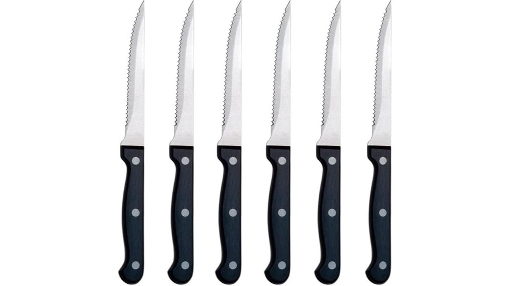 7 Best Tableware Brands Chefs Swear By for Quality and Style 6 serrated steak knife collection