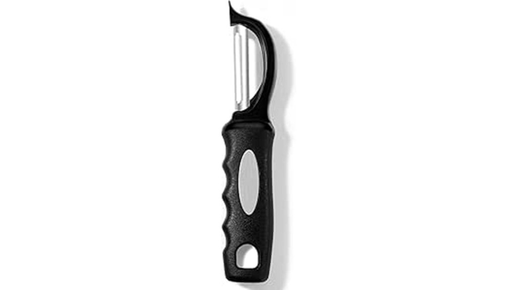 sharp stainless steel peeler