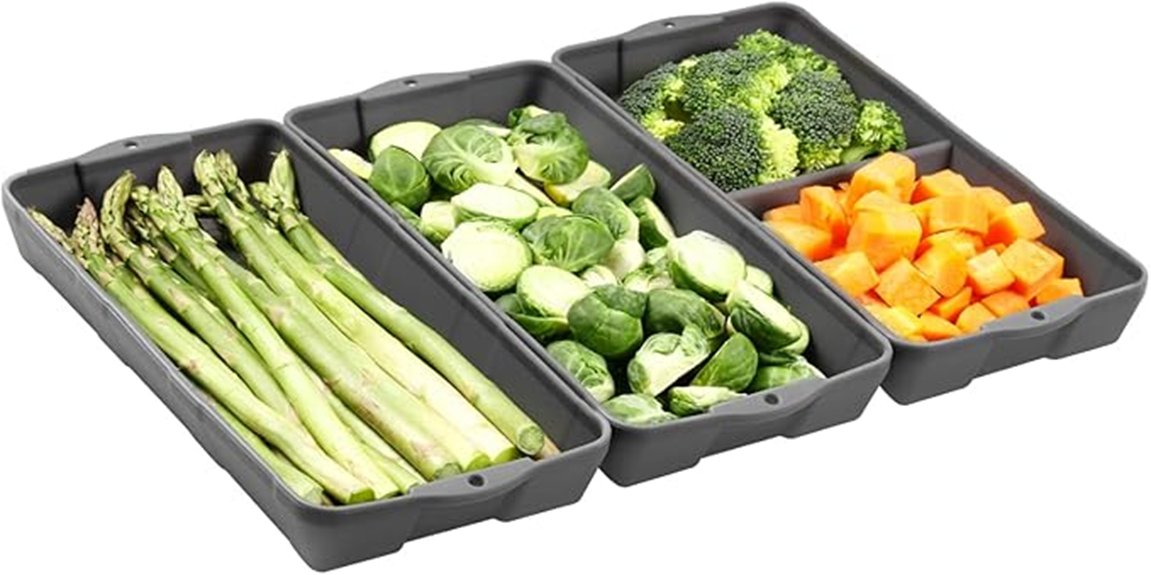 silicone nonstick bakeware set