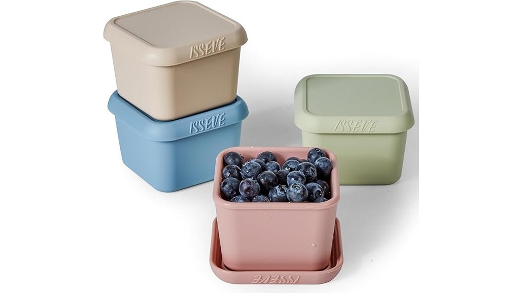 silicone snack containers kids