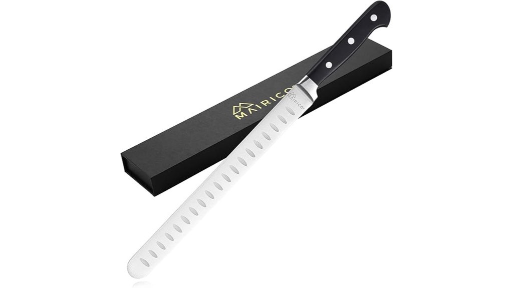 stainless steel carving knife