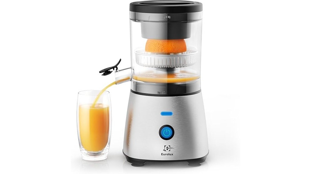 stainless steel citrus juicer