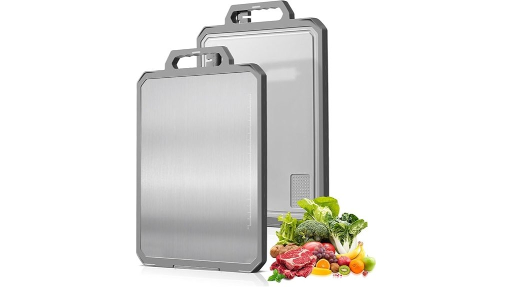 11 Best Cutting Boards for Beginners in 2025 - Perfect for Every Kitchen Task 9 stainless steel cutting board