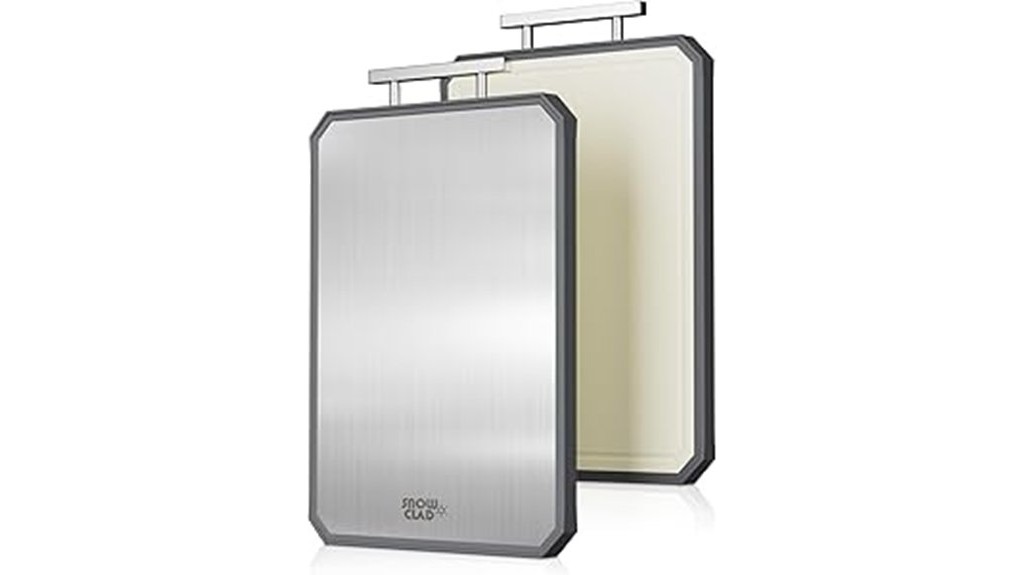 stainless steel cutting board