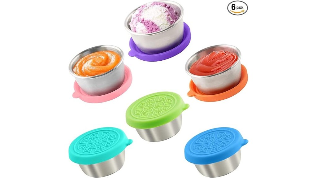 15 Best Leakproof Food Containers for Travel: Keep Your Meals Fresh on the Go 6 stainless steel dressing containers
