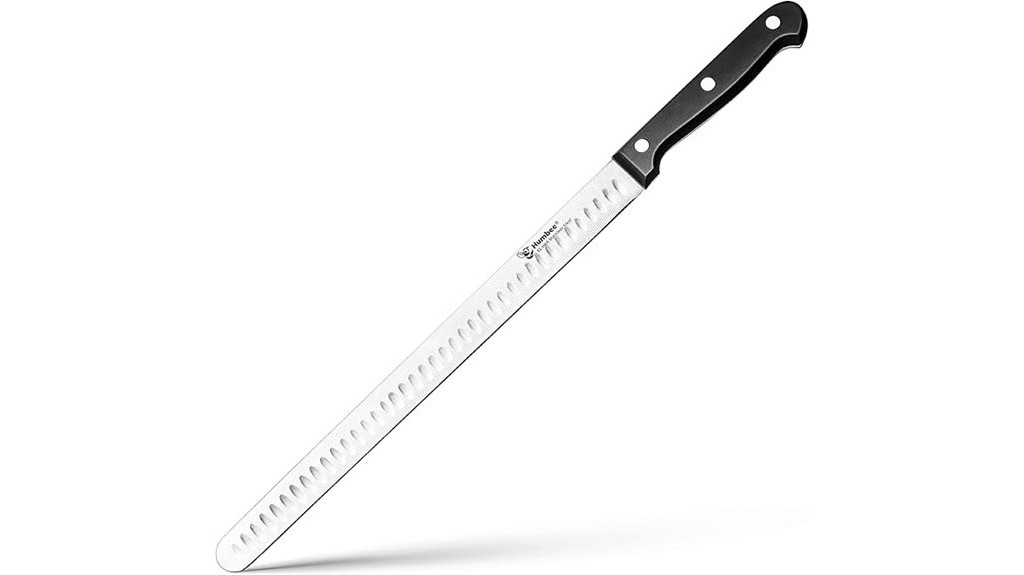 stainless steel meat carving knife