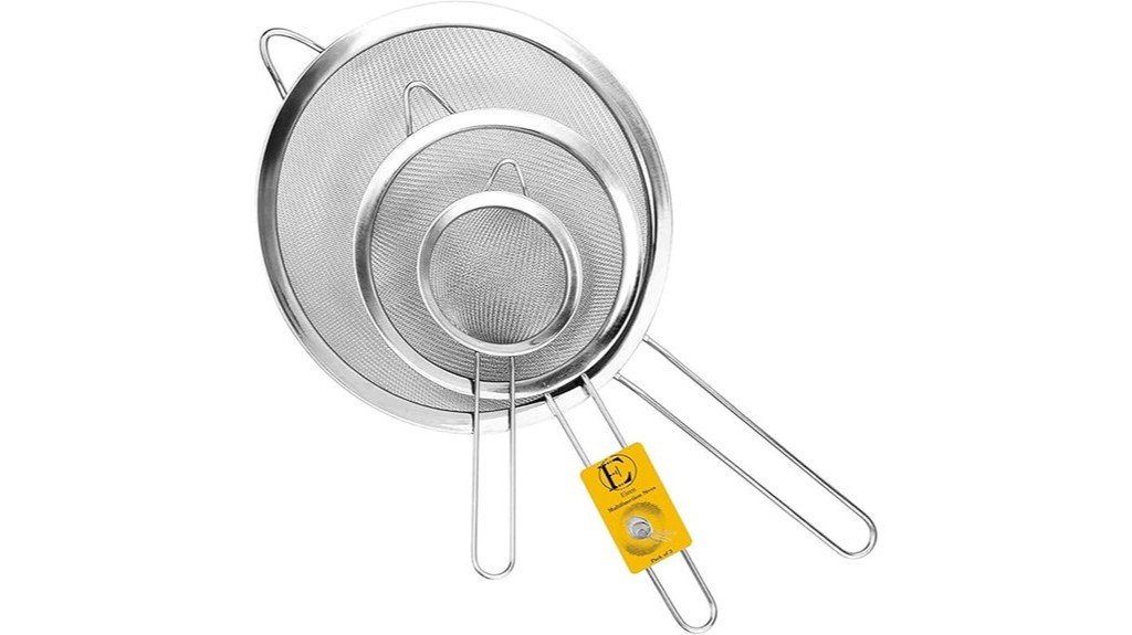 stainless steel mesh strainers