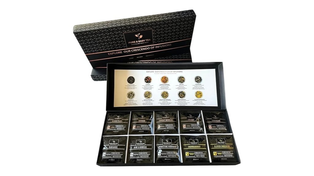 variety pack of teas