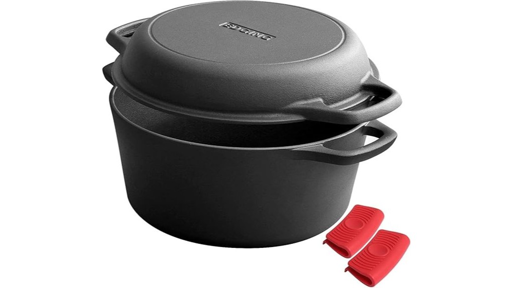 versatile cast iron cookware