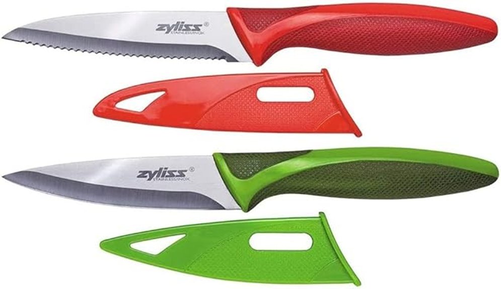 zyliss paring knife set