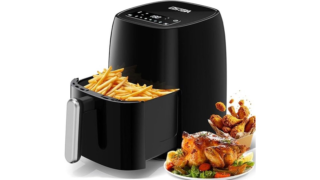 air fryer with touchscreen