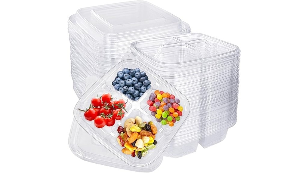 bento snack containers set