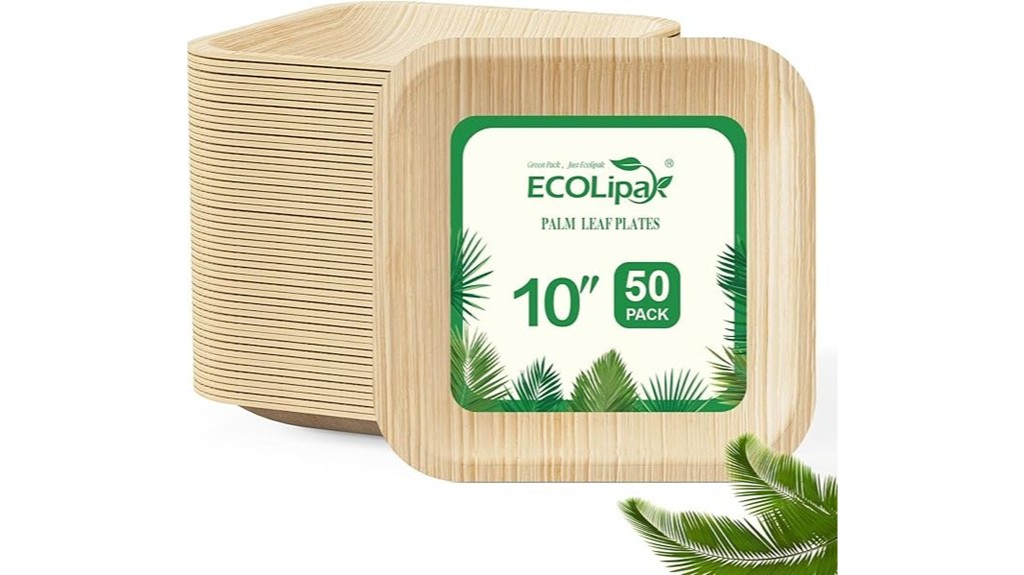 12 Best Bamboo Serveware Pieces for Stylish and Eco-Friendly Dining 5 biodegradable palm leaf plates