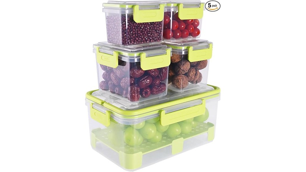 bpa free refrigerator storage containers