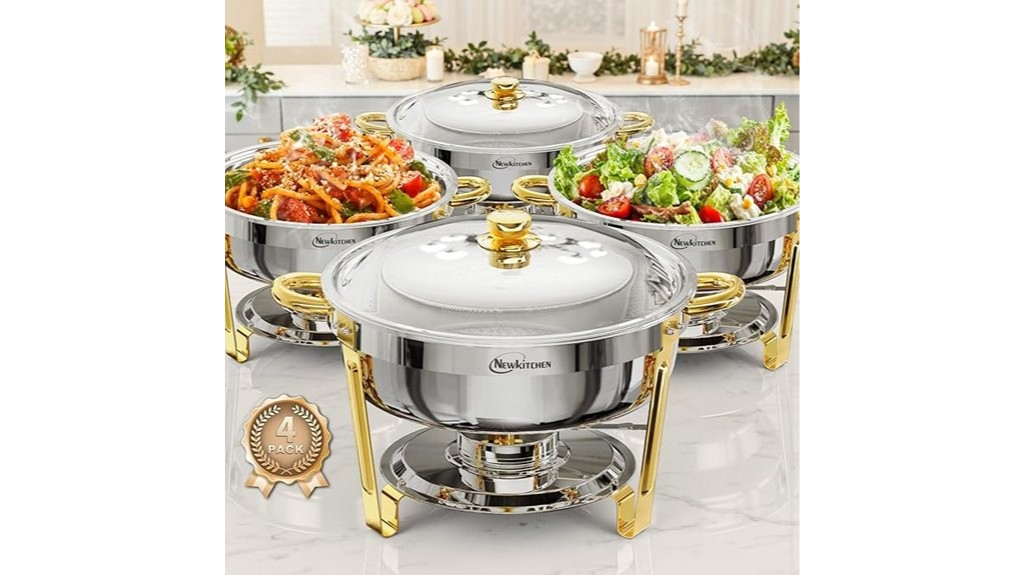 buffet chafing dish set
