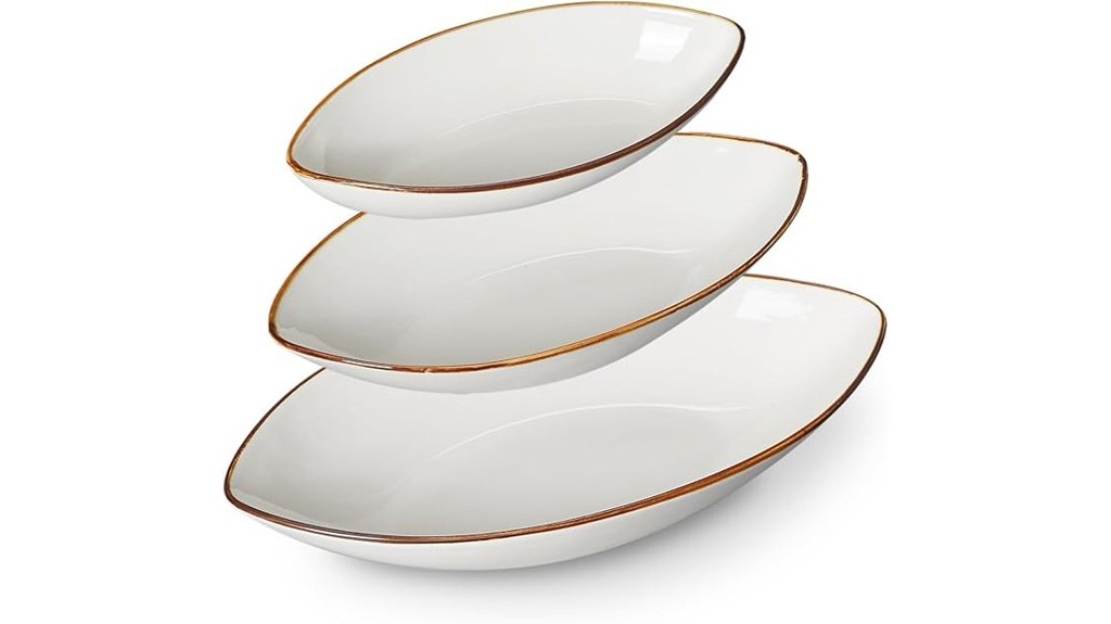 ceramic serving bowls set