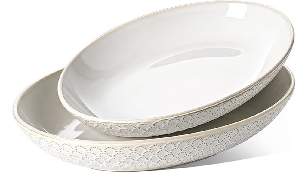 ceramic serving bowls set