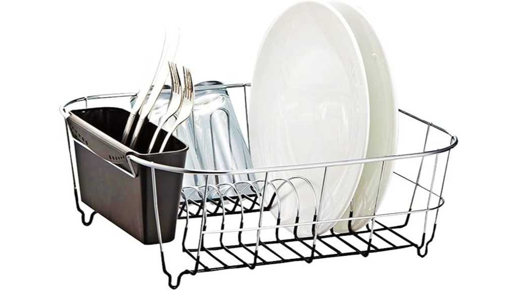 chrome plated small dish drainers