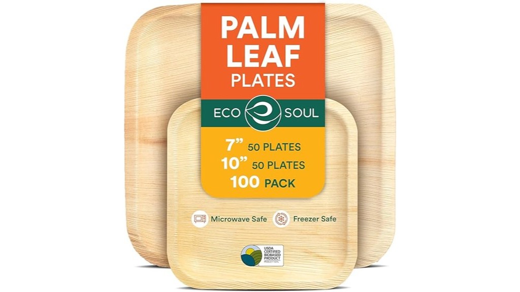 12 Best Bamboo Serveware Pieces for Stylish and Eco-Friendly Dining 8 compostable palm leaf plates