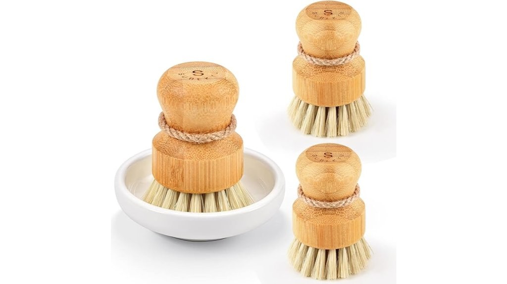eco friendly cleaning brush set