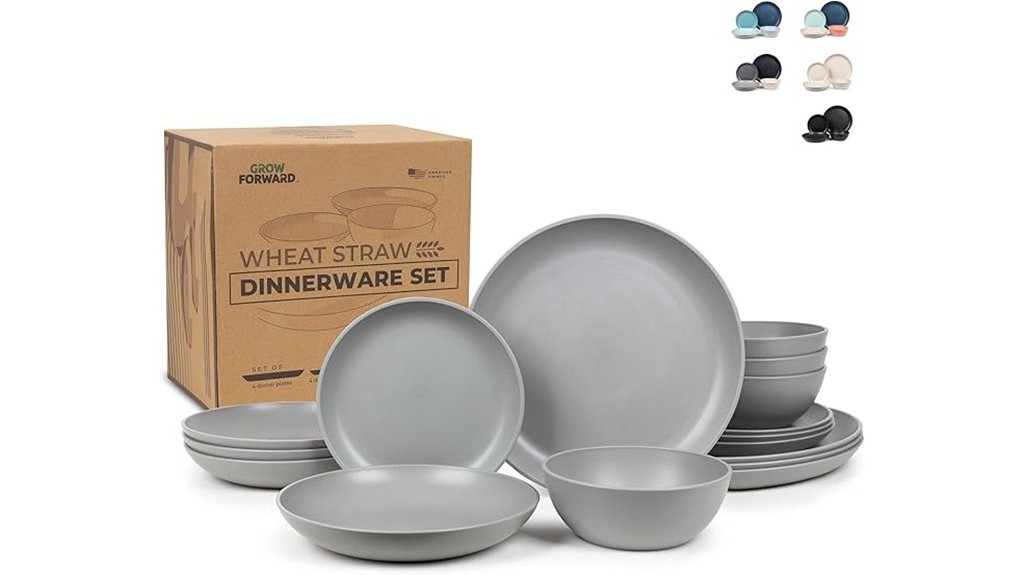 eco friendly dinnerware set