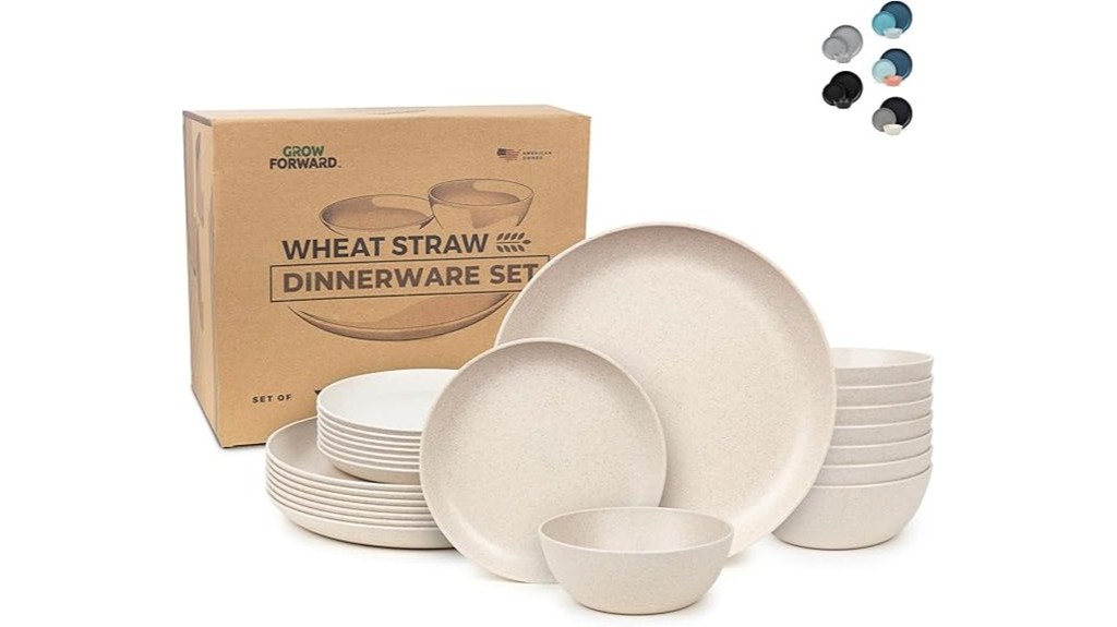 eco friendly dinnerware set