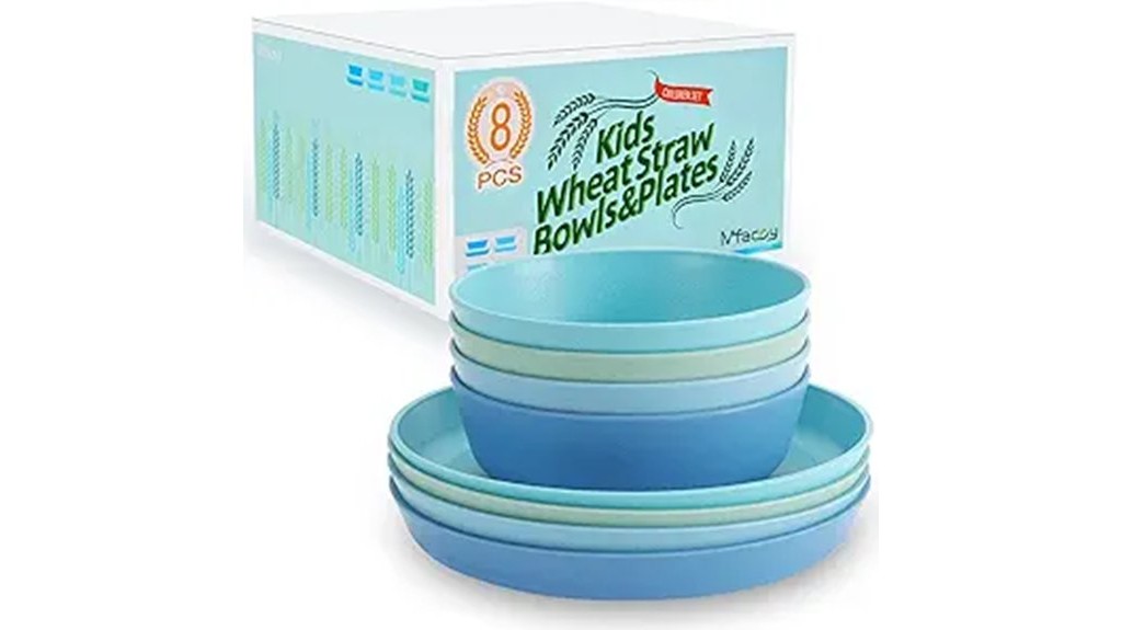 eco friendly kids dishware set