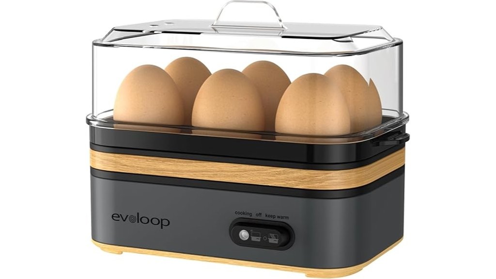 electric egg cooker capacity