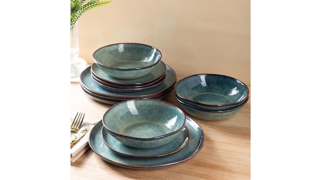 elegant ceramic dinnerware set