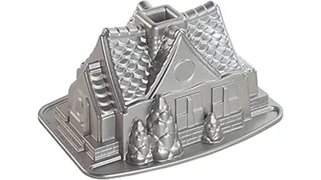 gingerbread house bundt pan