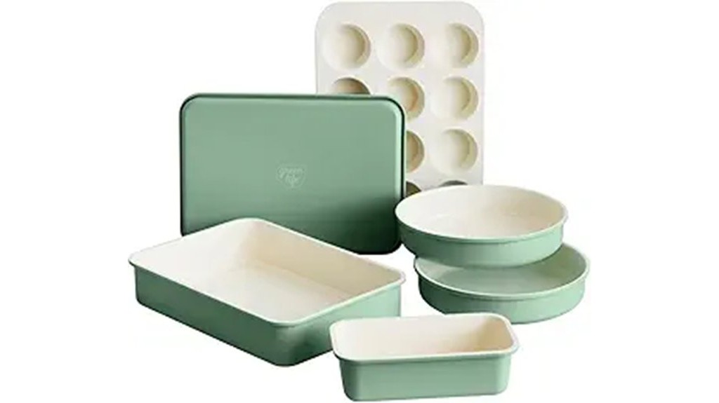 11 Best High-End Bakeware Picks for Professional Bakers in 2025 13 healthy ceramic bakeware set
