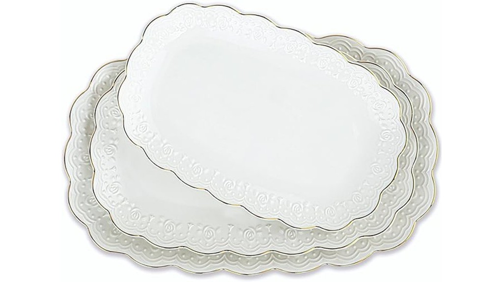 kassel ceramic serving trays