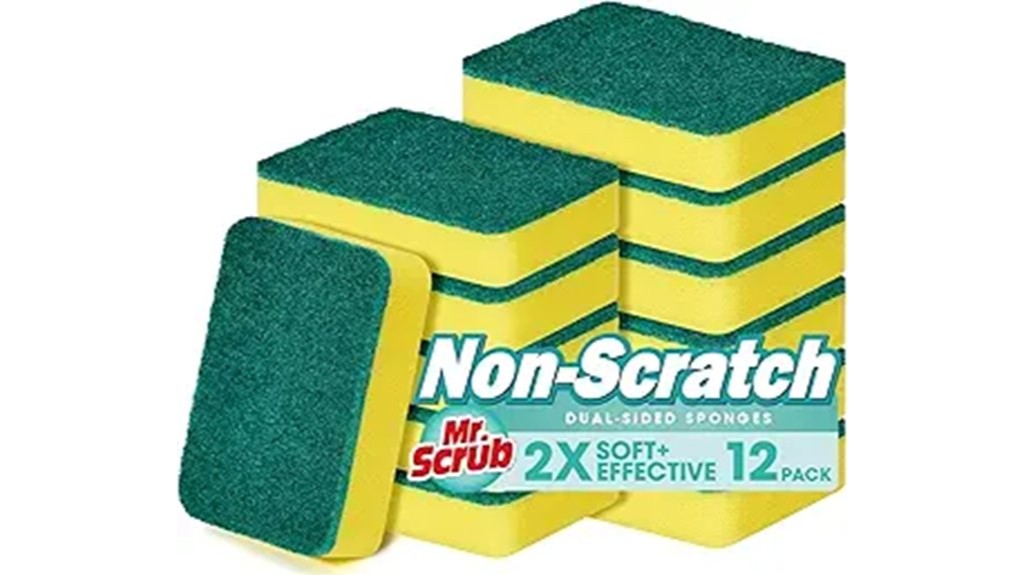 10 Best Sponges and Scrubbers for Kitchen Cleaning: Your Ultimate Guide to a Spotless Home 4 kitchen scrub sponges pack