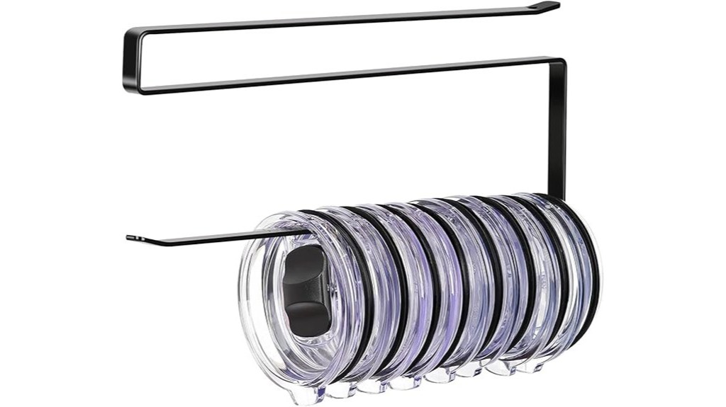 kitchen tumbler lid storage