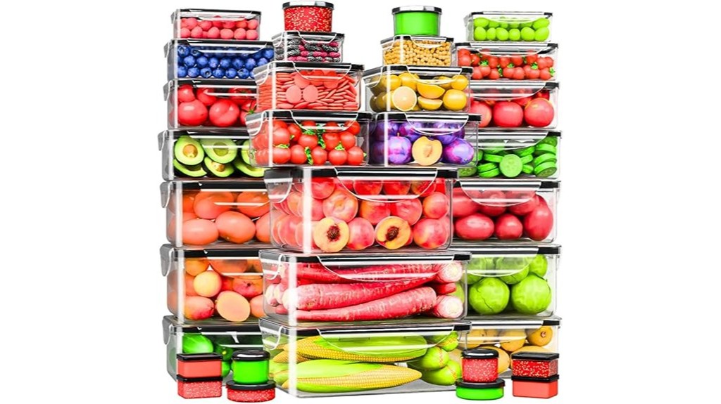 large food storage set