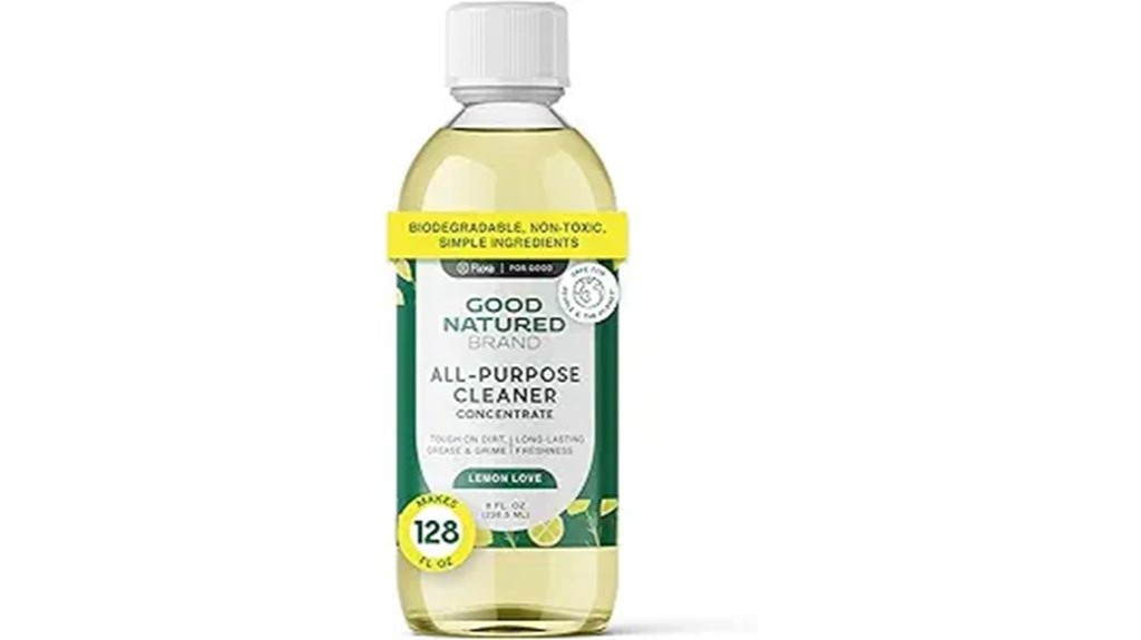 lemon scented cleaning concentrate