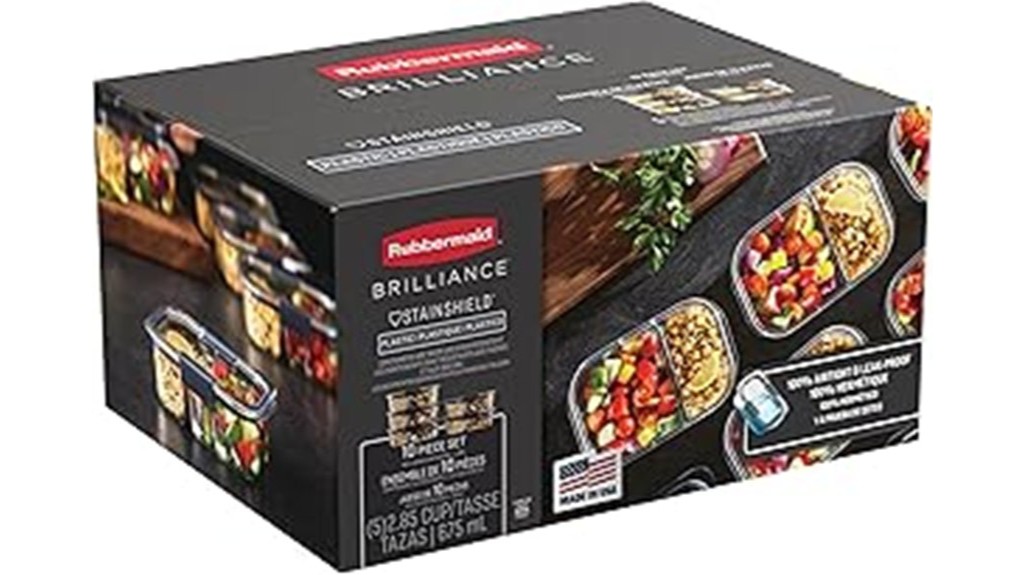 meal prep container set