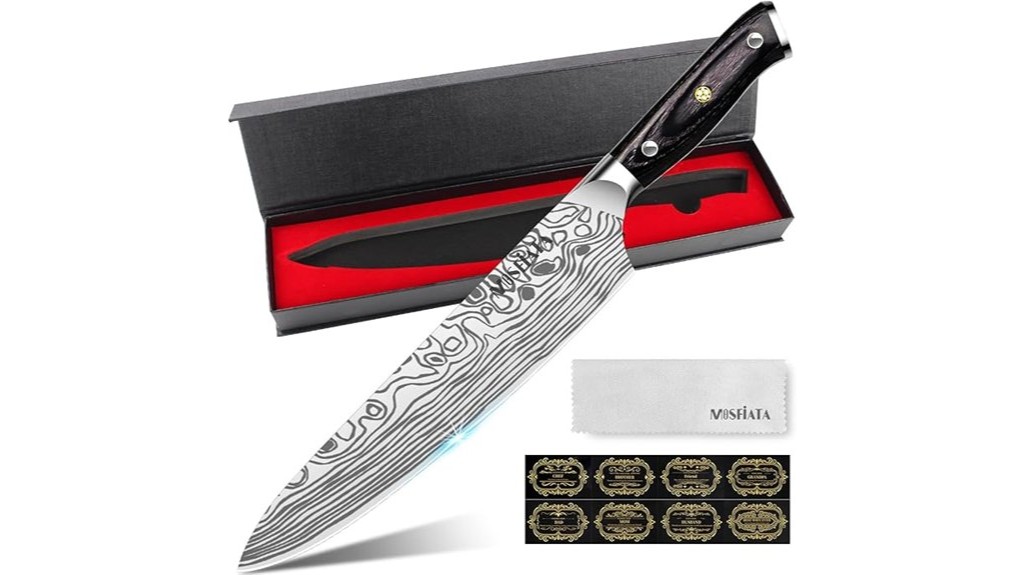 micarta handled chef knife