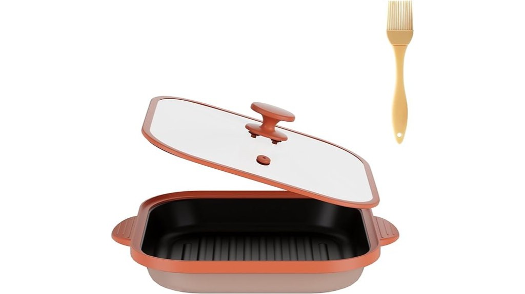 microwave cooking grill pan