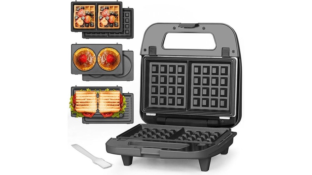 mini waffle maker device