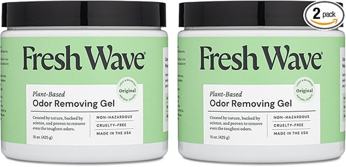natural odor eliminating gel