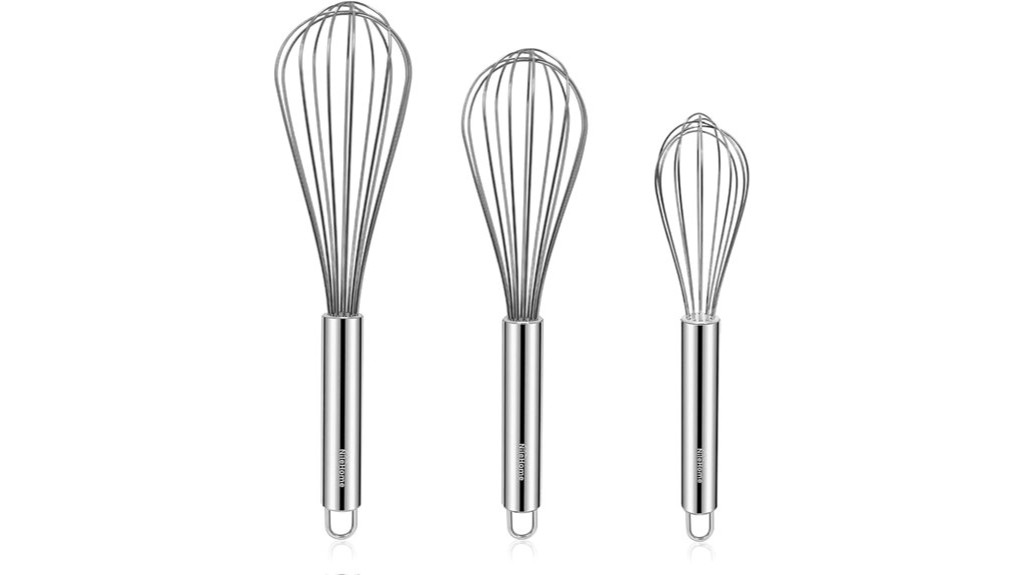 nilehome stainless steel whisks